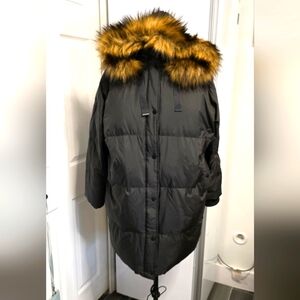 Zara soft winter puffer with strap Size L